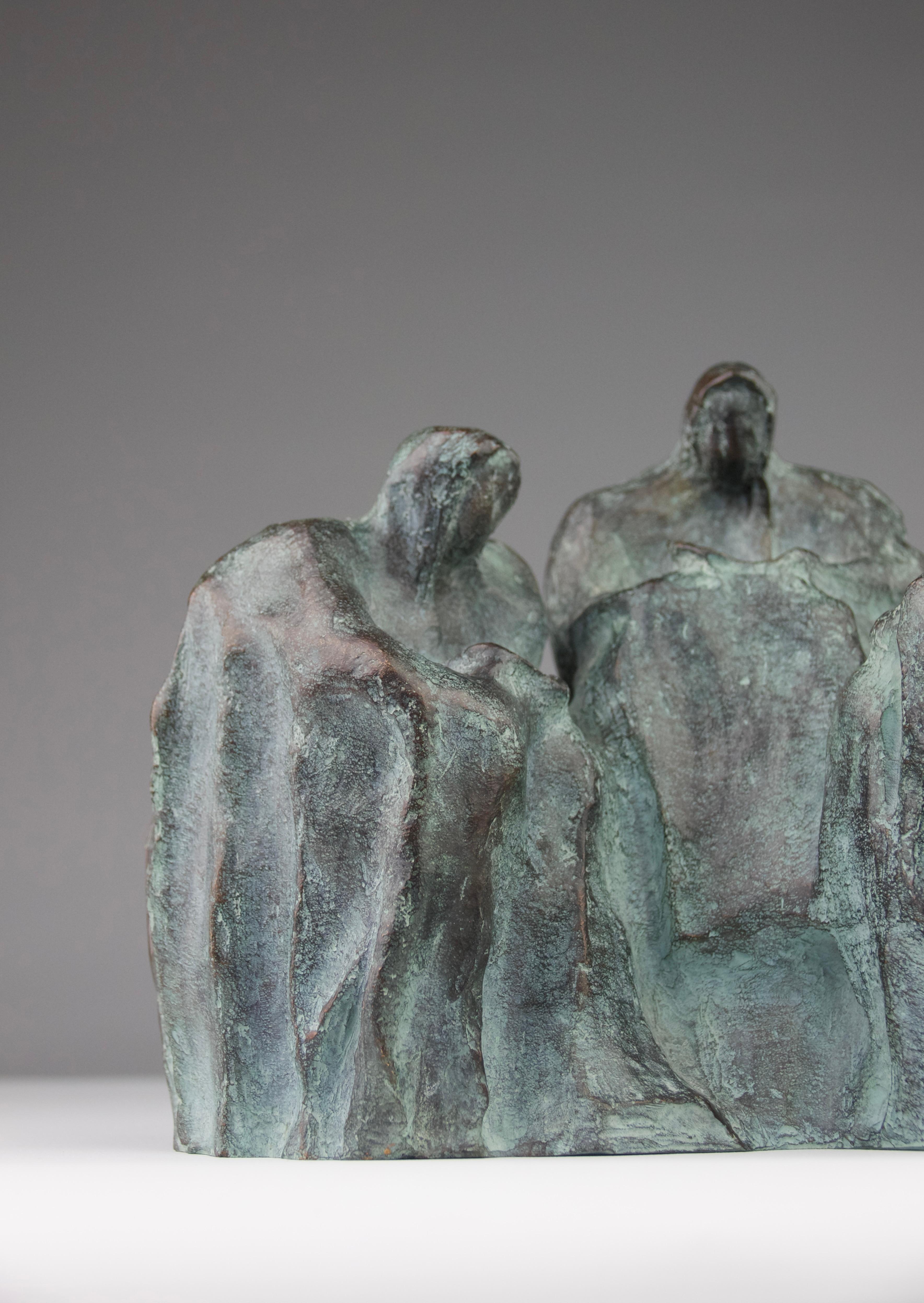 French Rachel x Chapon Foundry, the Three Readers Sculpture, Bronze, France, 2000s For Sale
