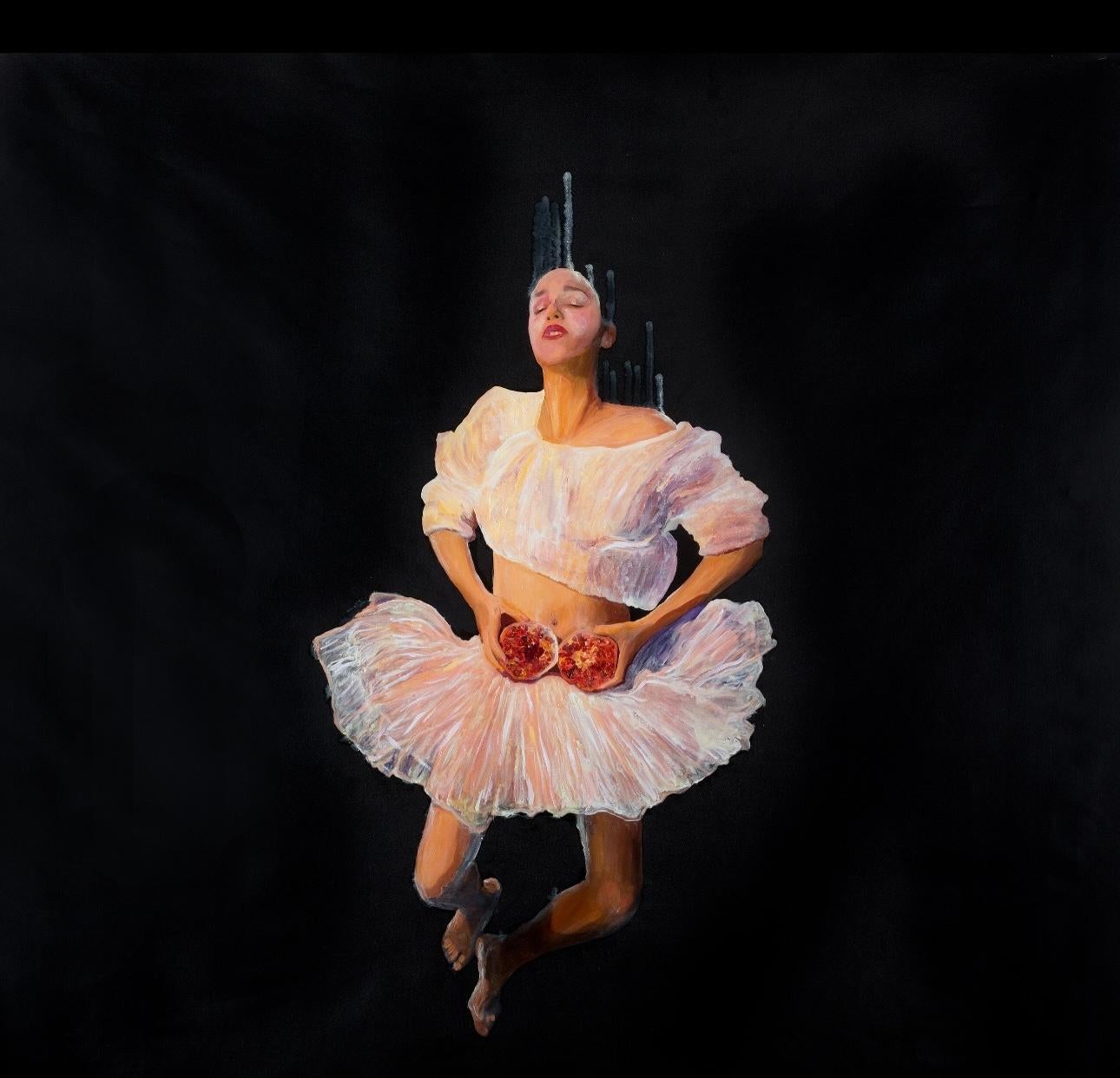 Oil on canvas

Rachel Yedid is a French multidisciplinary artist born in 1977 who lives and works between Paris, France 
Jerusalem, Israel. She grew up marked by a severe autoimmune disease that prevented her from attending a traditional school.