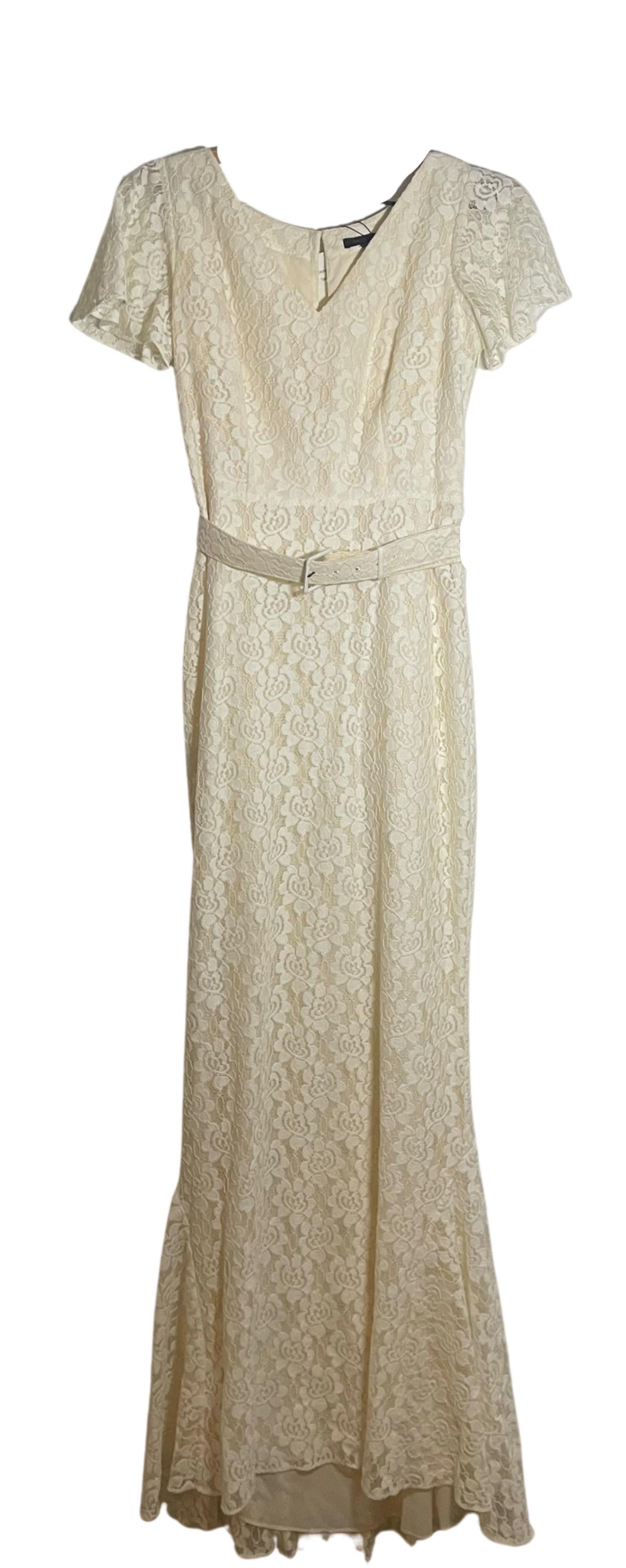 Rachel Zoe Classic Lace Wedding Gown For Sale 1