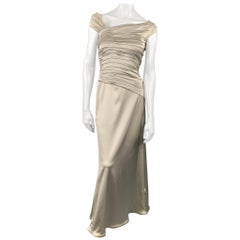 RACHEL ZOE Größe 4 Weißer Jersey Rayon Drapiertes Kleid