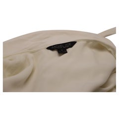 Mini-robe Rachel Zoe à col noué en viscose blanche