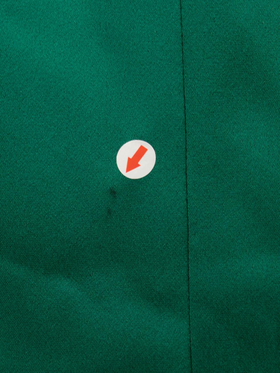 Maxi abito con sottoveste verde di Racil, taglia L. in vendita 2