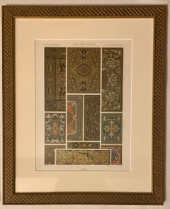 Racinet, Auguste, L'Ornement Polychrome, Paris, Firmin-Didot, Designs de plafond