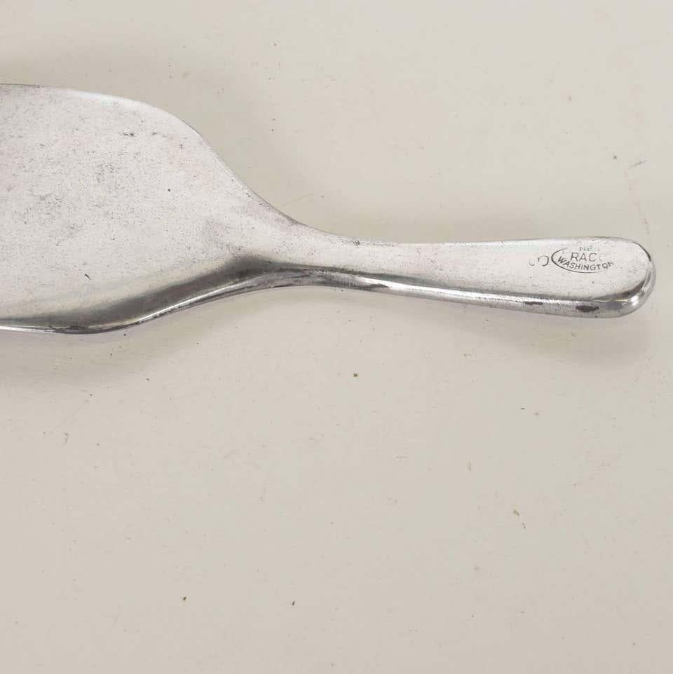 American Kitchen Tool Scooper Spreader Server Spatula in Silver 1970s Raco Washington