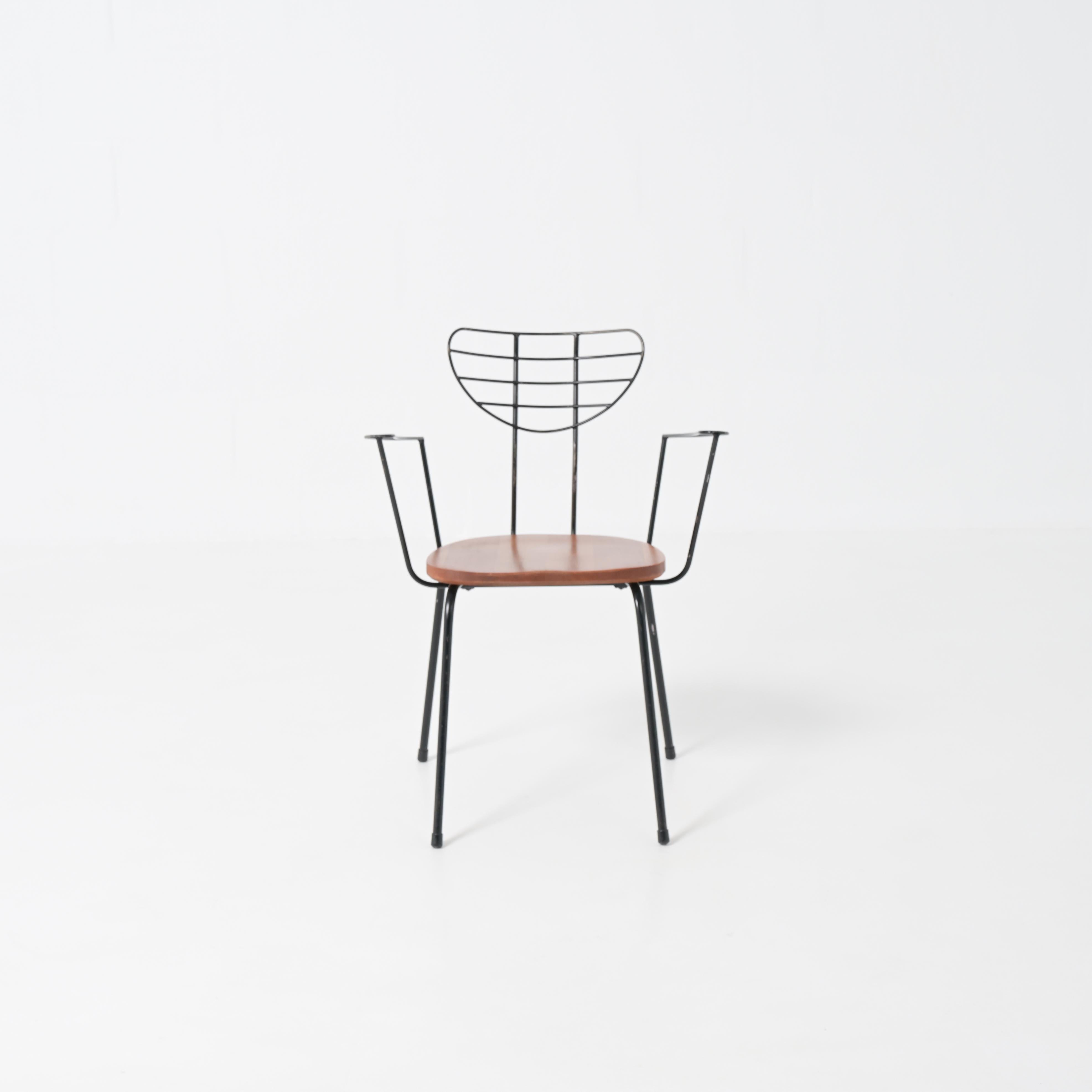 Radar Chair attributed to Willy Van Der Meeren Belga en venta