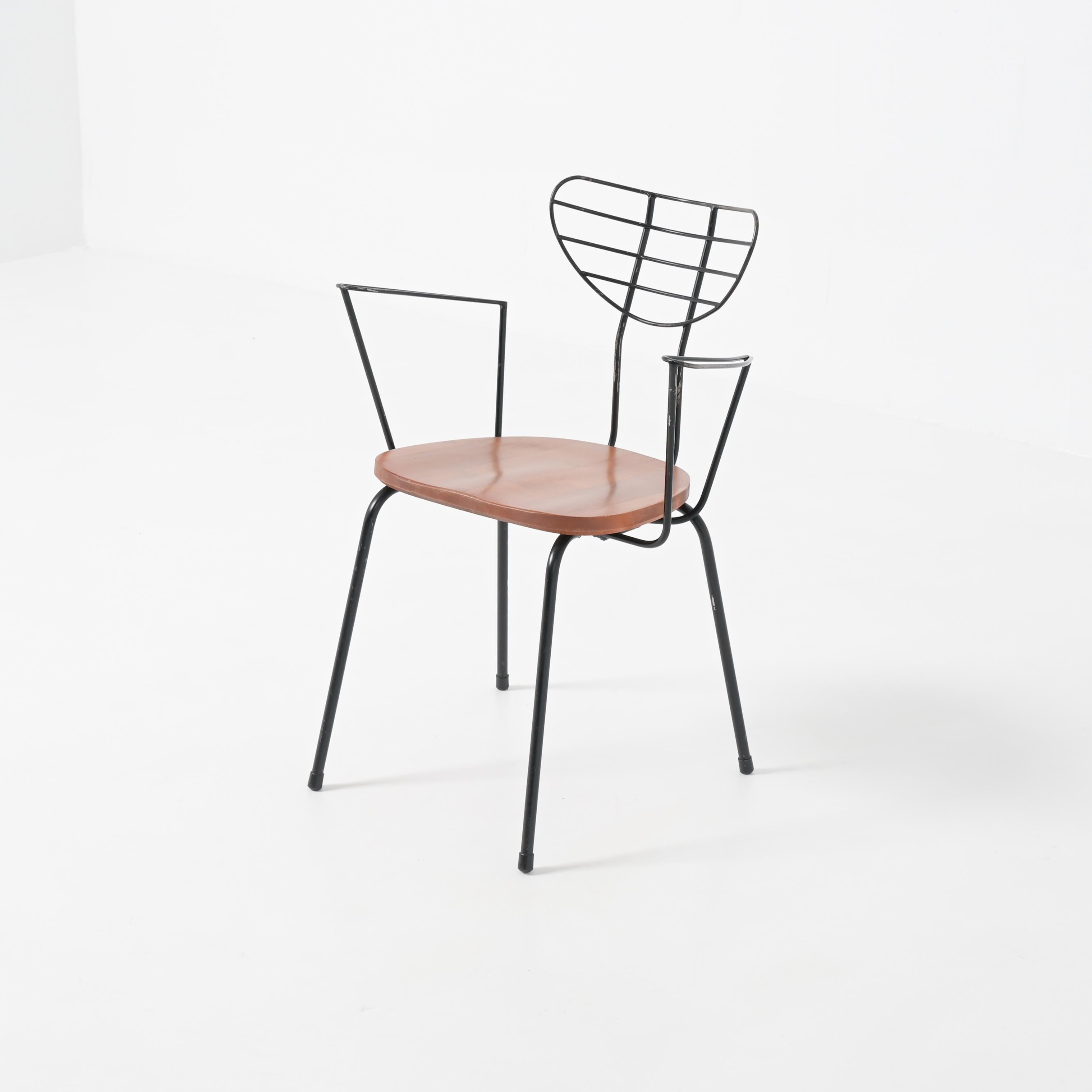 Radar Chair attributed to Willy Van Der Meeren en venta 3