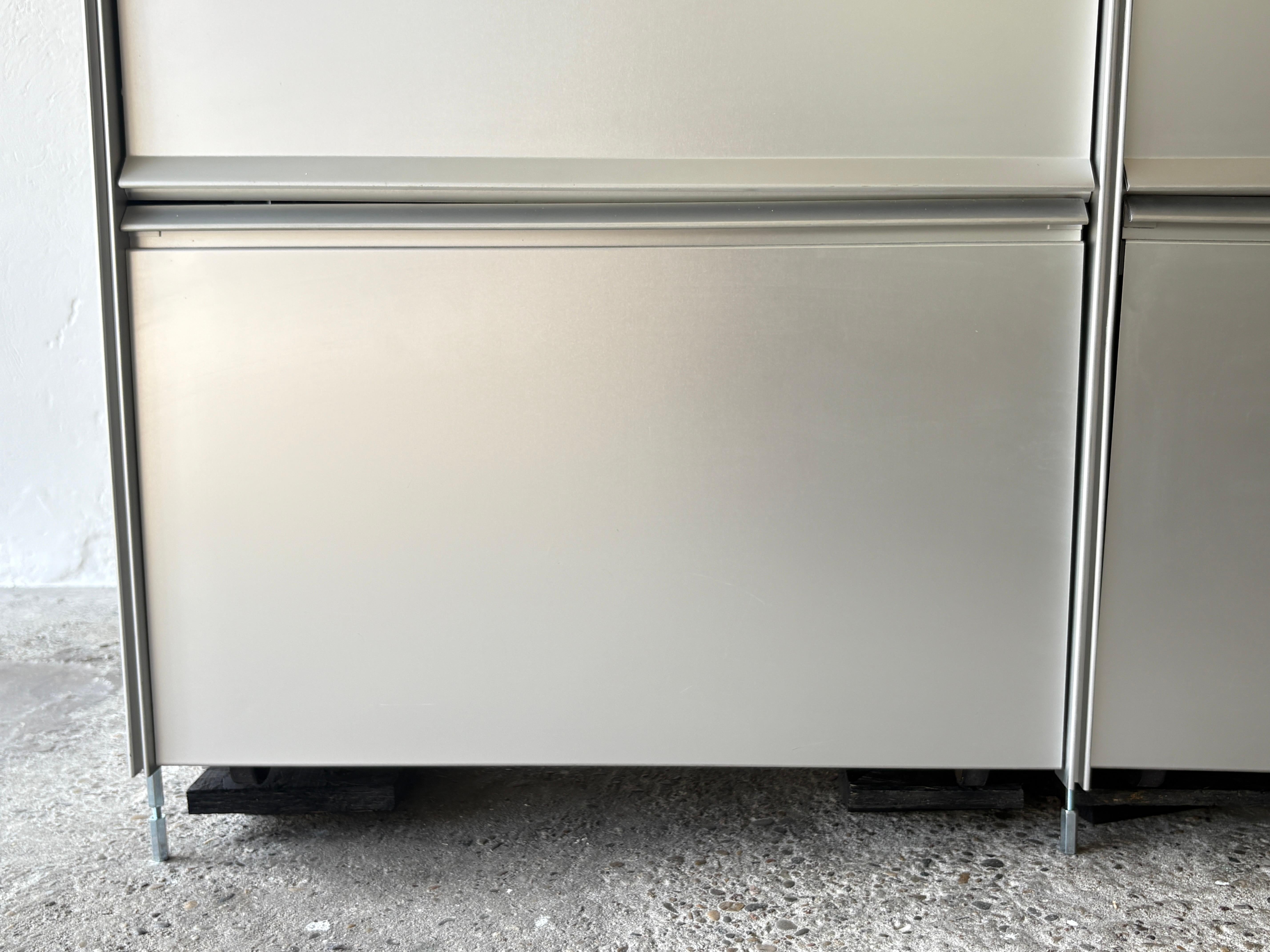Radar classic modular shelf unit designed by Heinrich Gerhard for Adeco For Sale 9