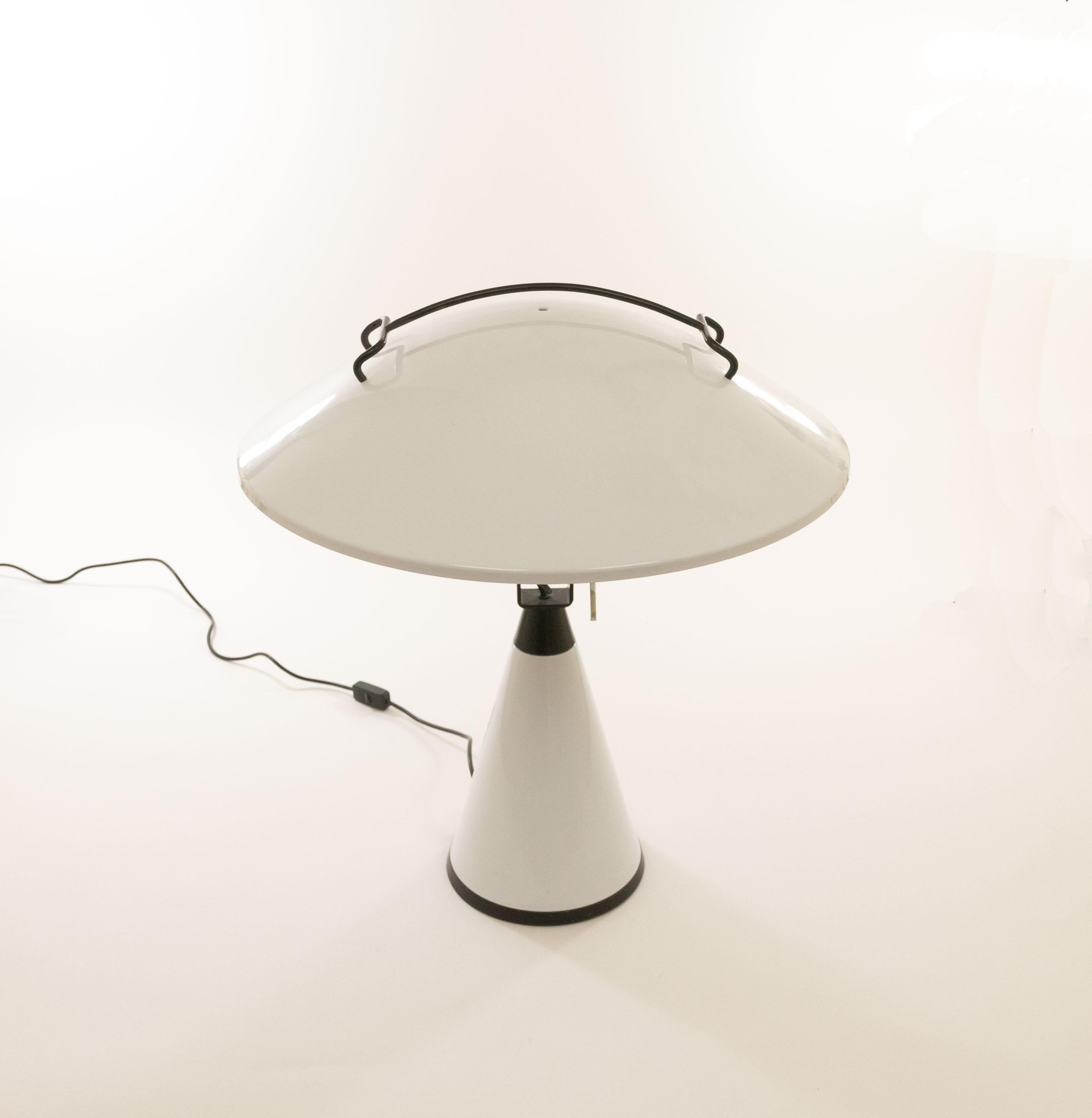 Mid-Century Modern Radar Table or Floor Lamp by Elio Martinelli for Martinelli Luce, 1970s