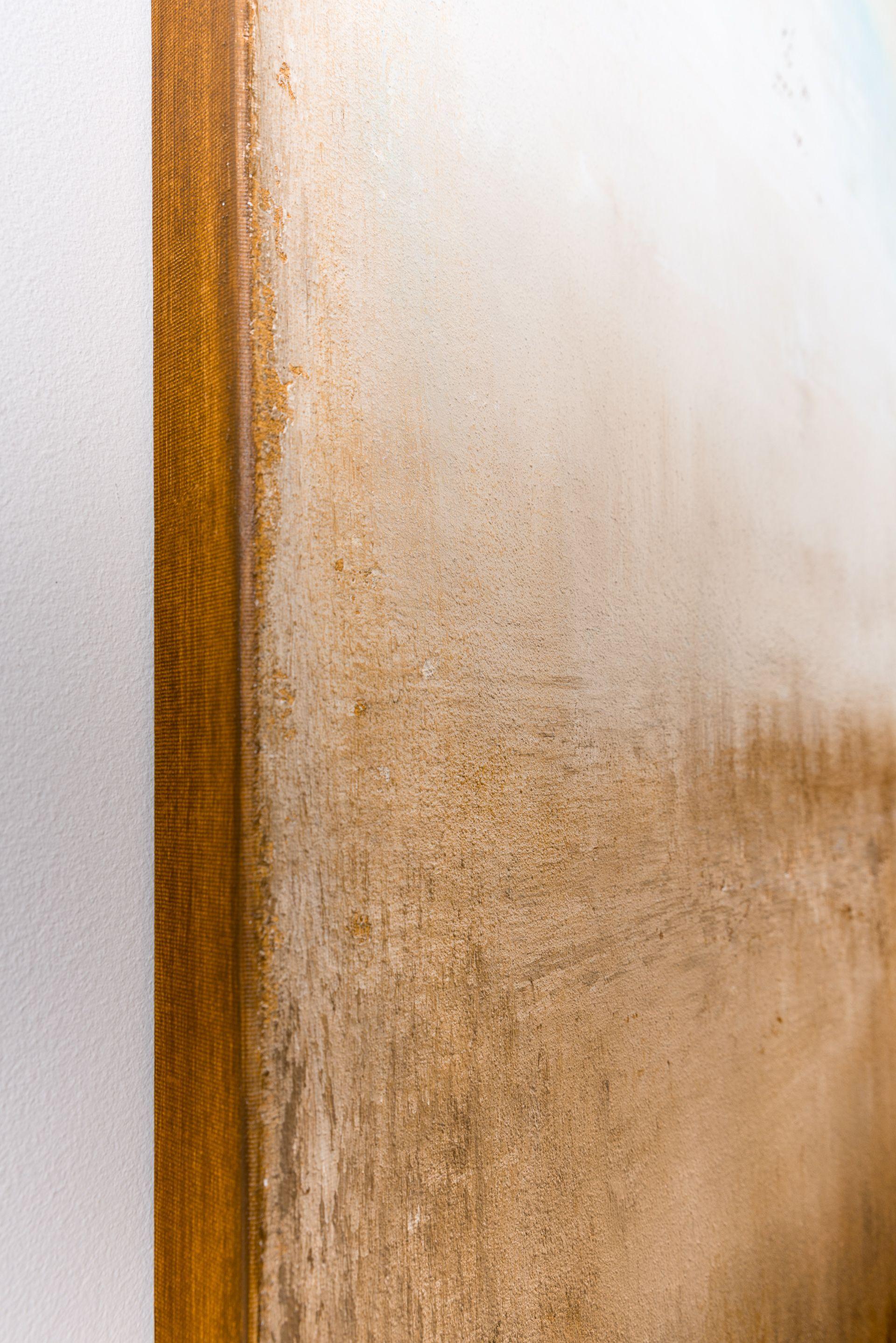 Quadro astratto beige SK431, Pittura, Acrilico su tela - Abstract Painting Beige di Radek Smach