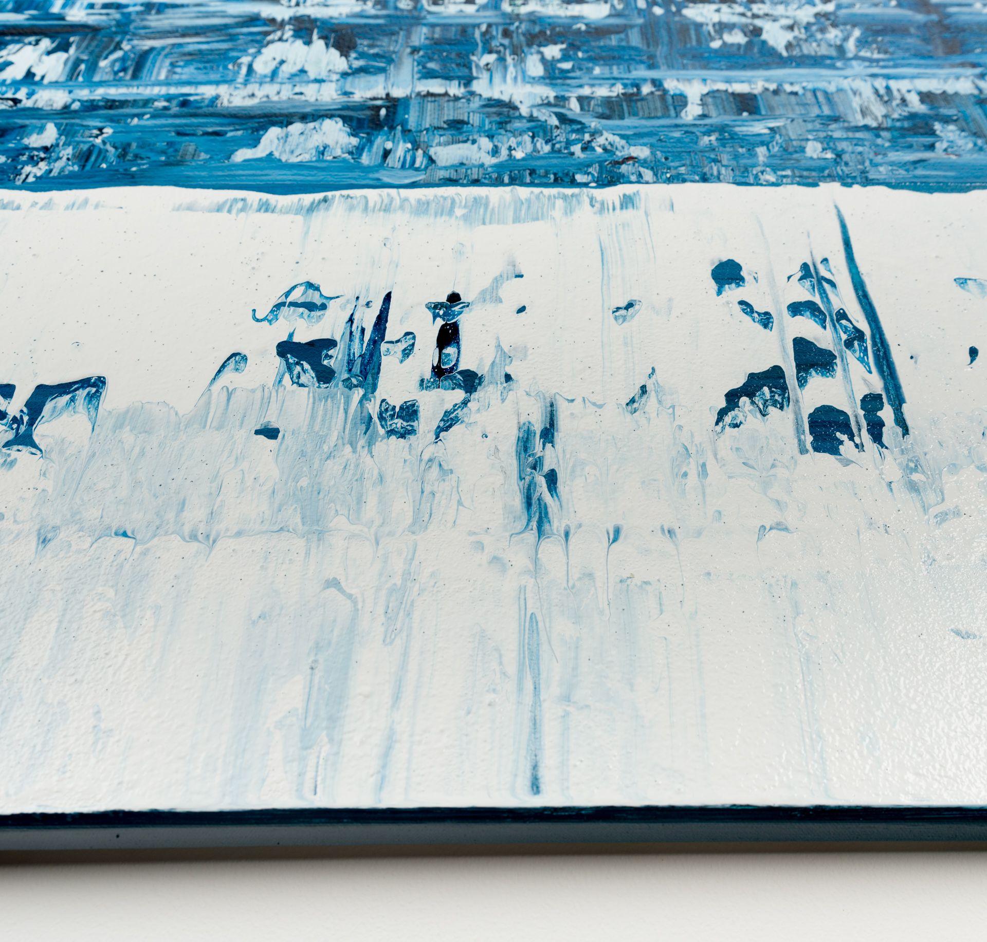 Quadro astratto blu LE773, Pittura, Acrilico su tela - Painting Astratto di Radek Smach