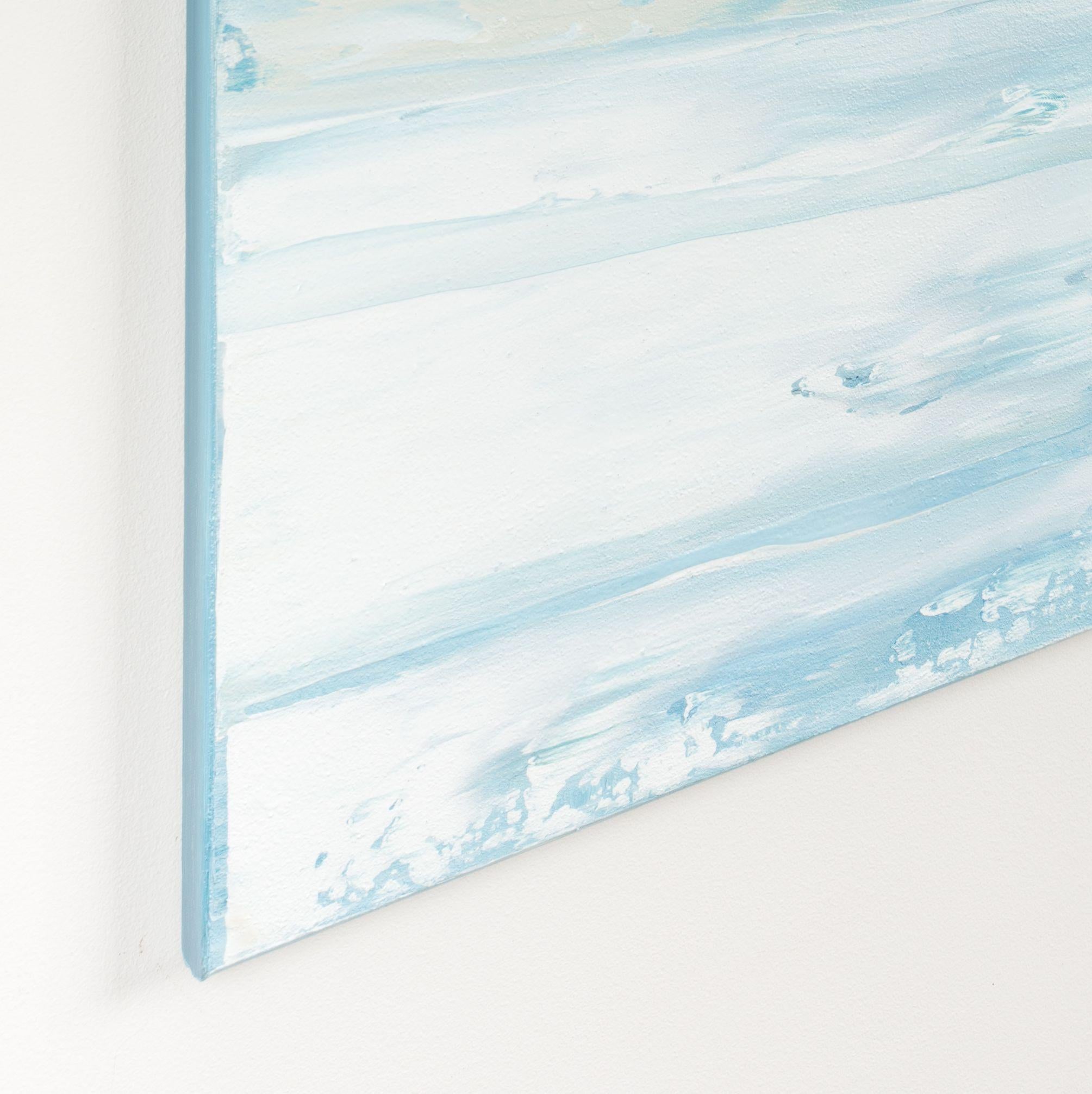 Quadro astratto blu LG431, Pittura, Acrilico su tela - Abstract Painting Blu di Radek Smach