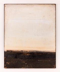 Peinture abstraite brune MP632, Peinture, Acrylique sur toile