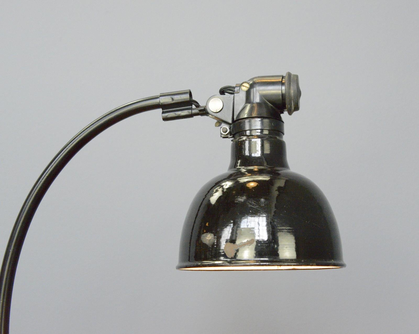 Rademacher Tischlampe, ca. 1920er Jahre im Angebot 2