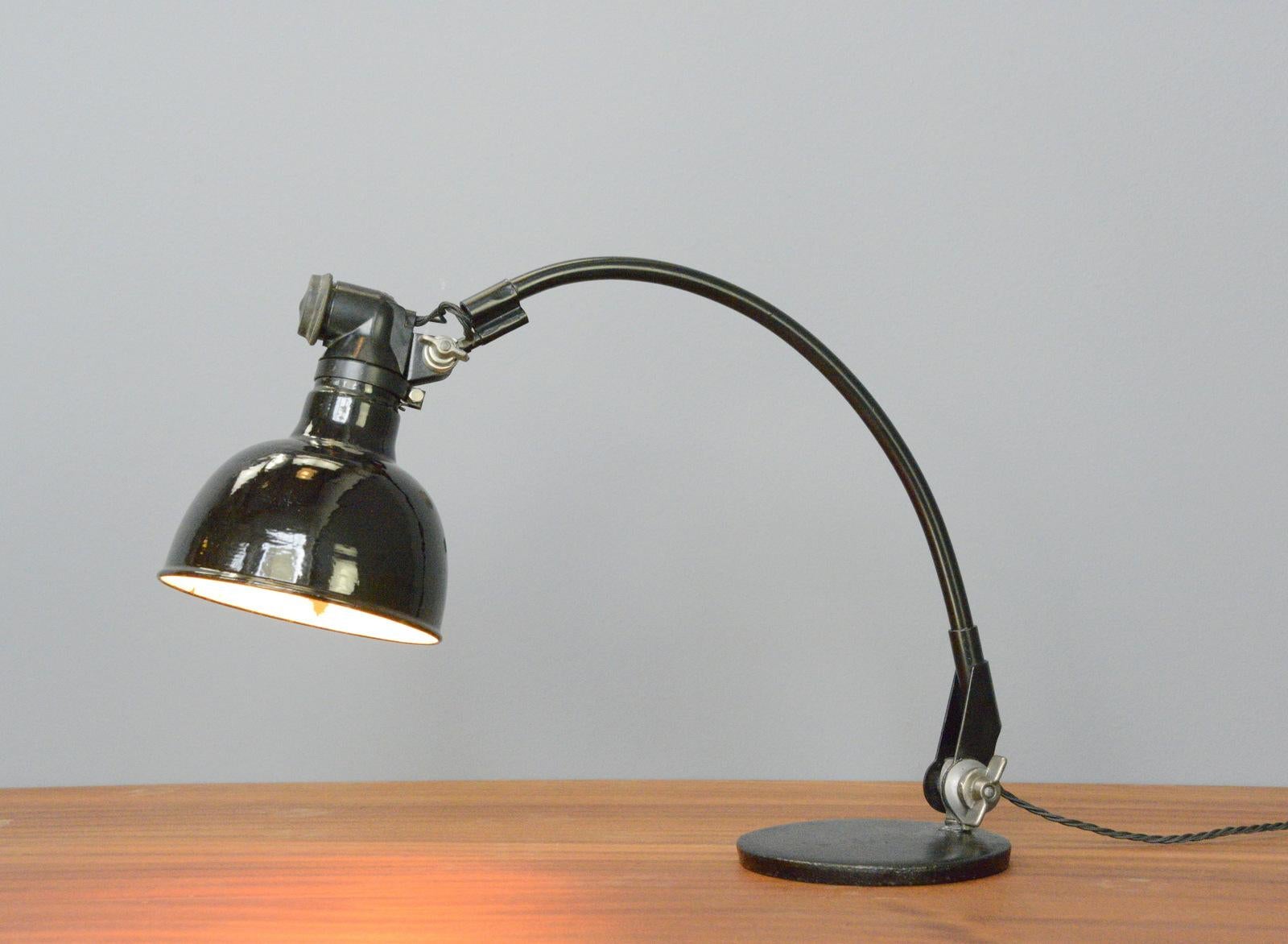 Rademacher Tischlampe, ca. 1920er Jahre im Angebot 5