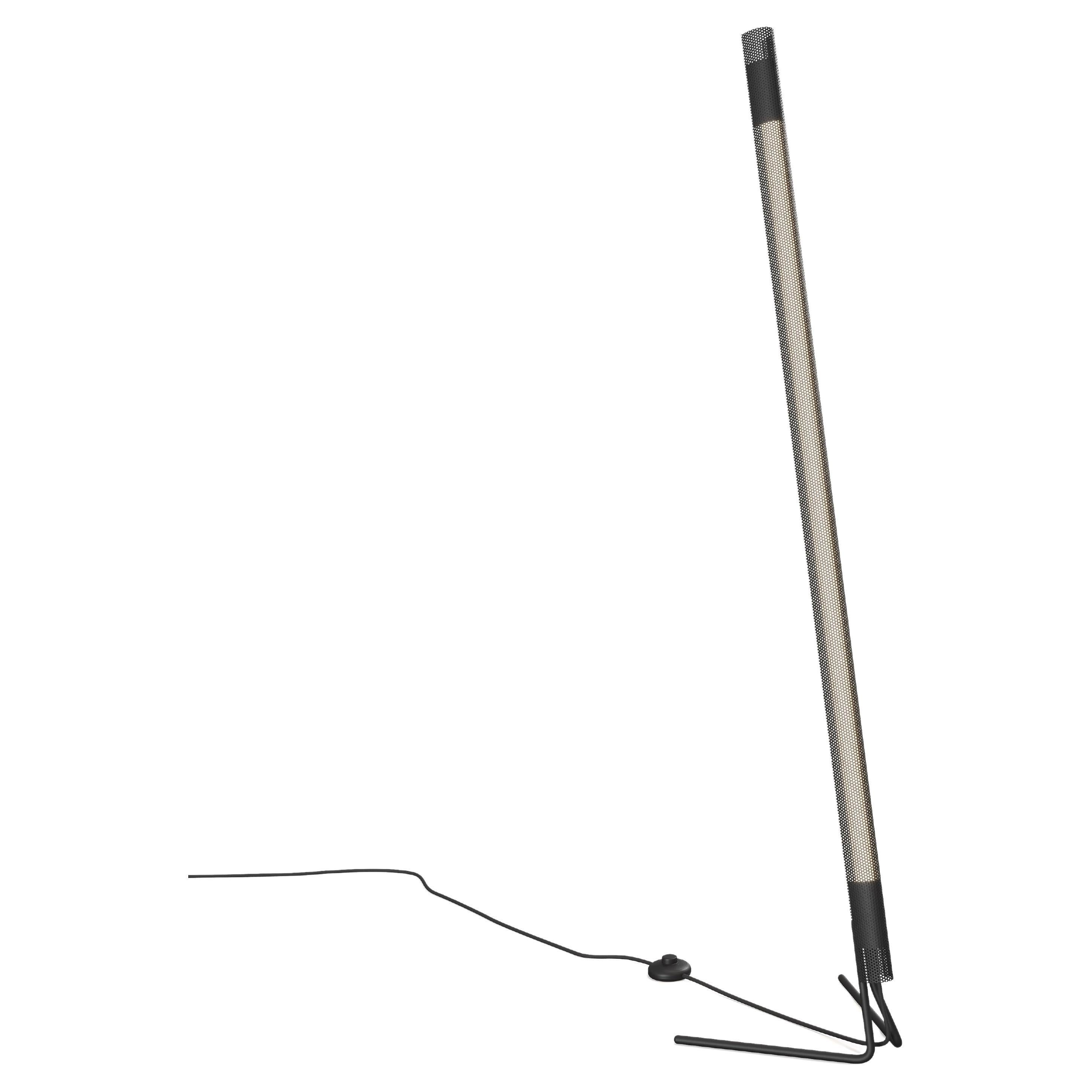 Radent Floor Lamp in Black, by NUAD For Sale