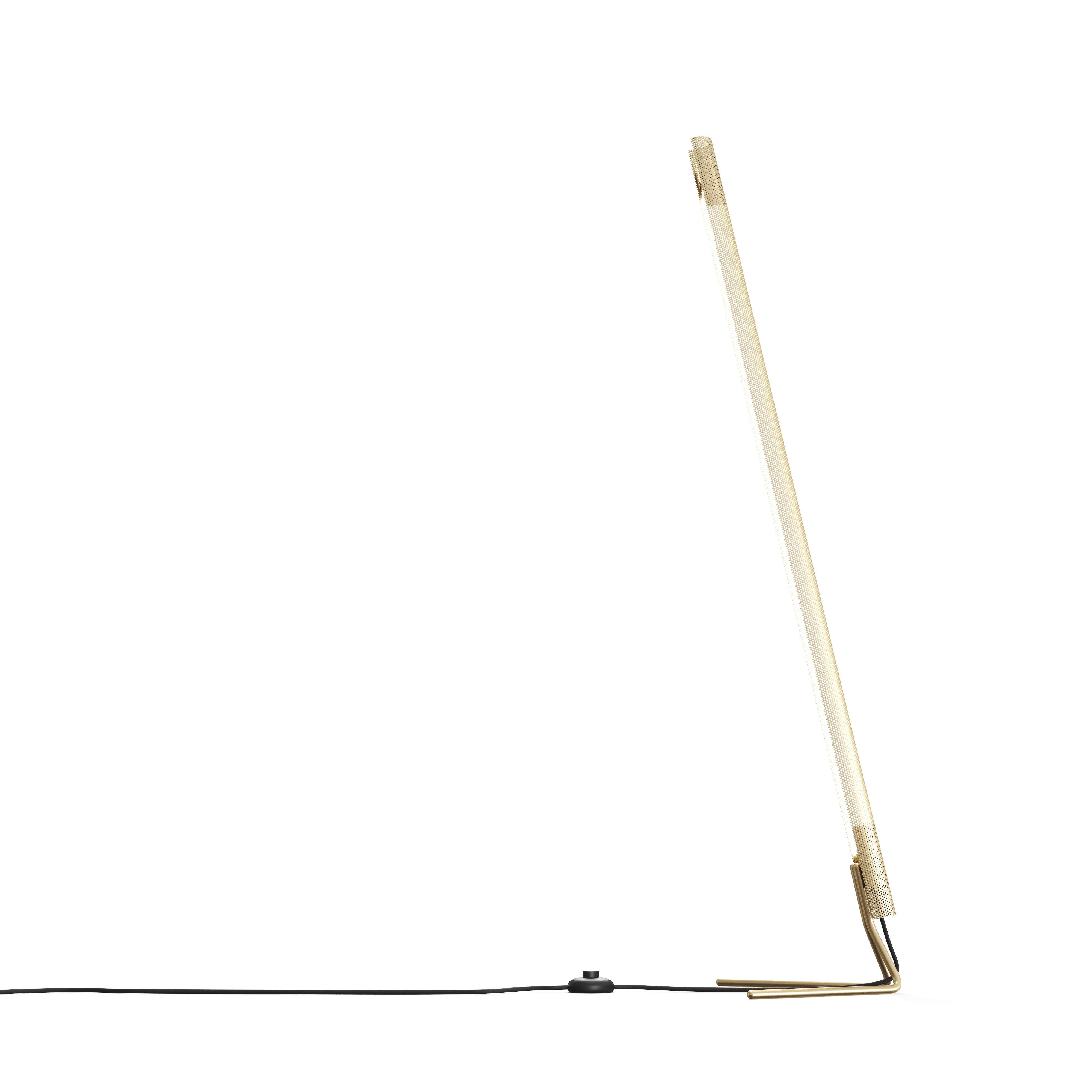 Chinese Radent Floor Lamp in Brass, by NUAD For Sale