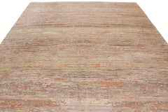 Radi Light Wool and Nettle Rug in Neutral Tones by Jan Kath