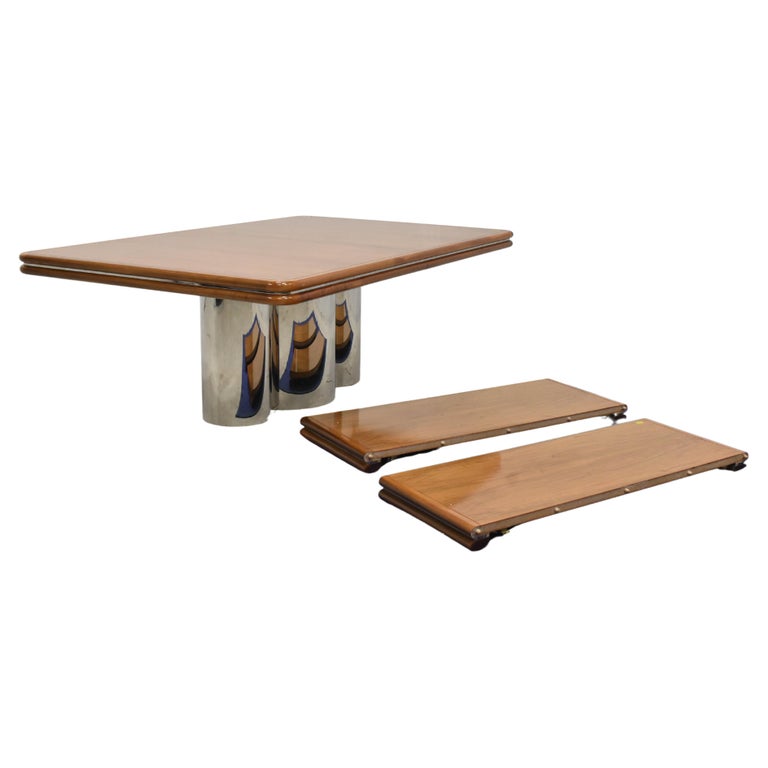 Stanley Jay Friedman for Brueton Radial Dining Table, 1980, offered by Oliver M. Furth