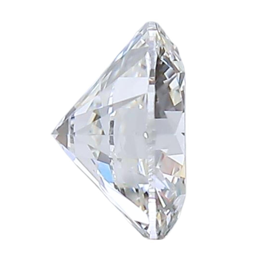 Round Cut Radiant 0.40ct Ideal Cut Round Diamond - GIA Certified For Sale