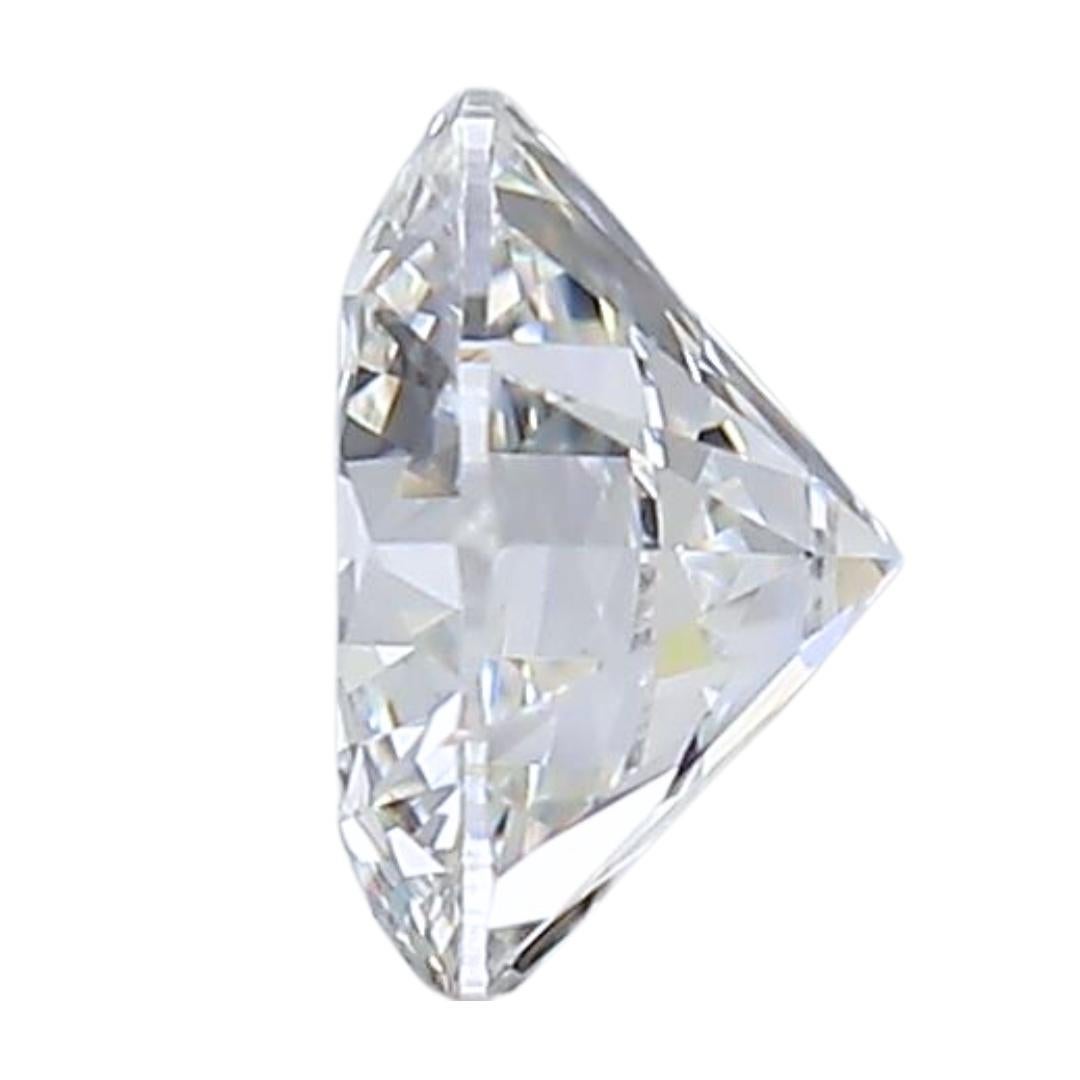 Round Cut Radiant 0.40ct Ideal Cut Round Diamond - GIA Certified For Sale
