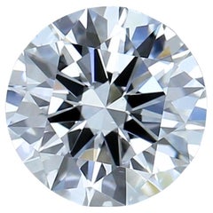 Radianter 0,50 Karat natürlicher runder Diamant im Idealschliff - GIA-zertifiziert