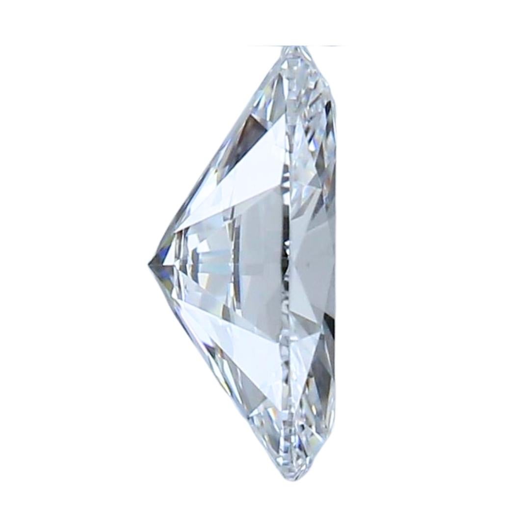 Oval Cut Radiant 0.52ct Ideal Cut Oval-Shaped Diamond - GIA Certified