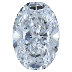 Radiant 0.52ct Ideal Cut Oval-Shaped Diamond - GIA Certified
