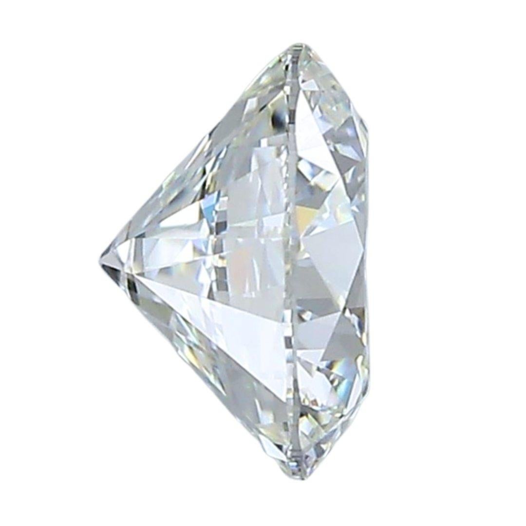 Taille ronde Diamant radieux de 0.54ct de forme ronde naturelle - certifié IGI en vente