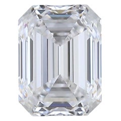 Radiant 0.70ct Double Excellent Ideal Cut Emerald Cut Diamond - GIA Certified