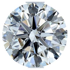 Radiant 0.80ct Triple Excellent Ideal Cut Round-Shaped Diamond - IGI Certified