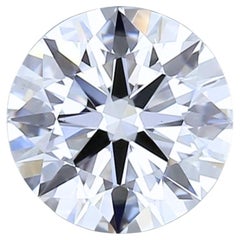 Radioso diamante a forma rotonda con taglio ideale triplo eccellente da 0.86 carati - Certificato GIA