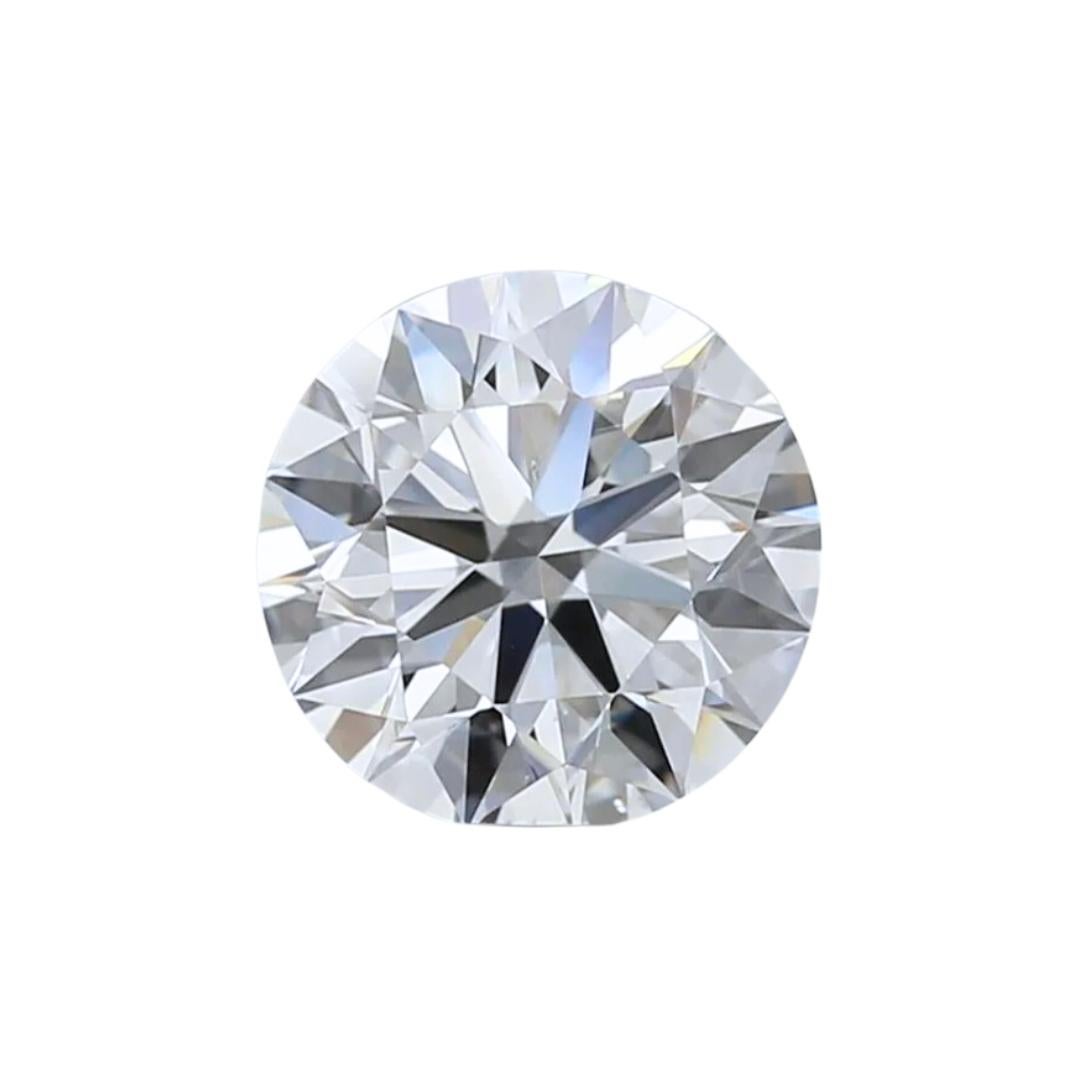 Radiant 0.90ct Triple Excellent Ideal Cut Round-Shaped Diamond - IGI Certified 2