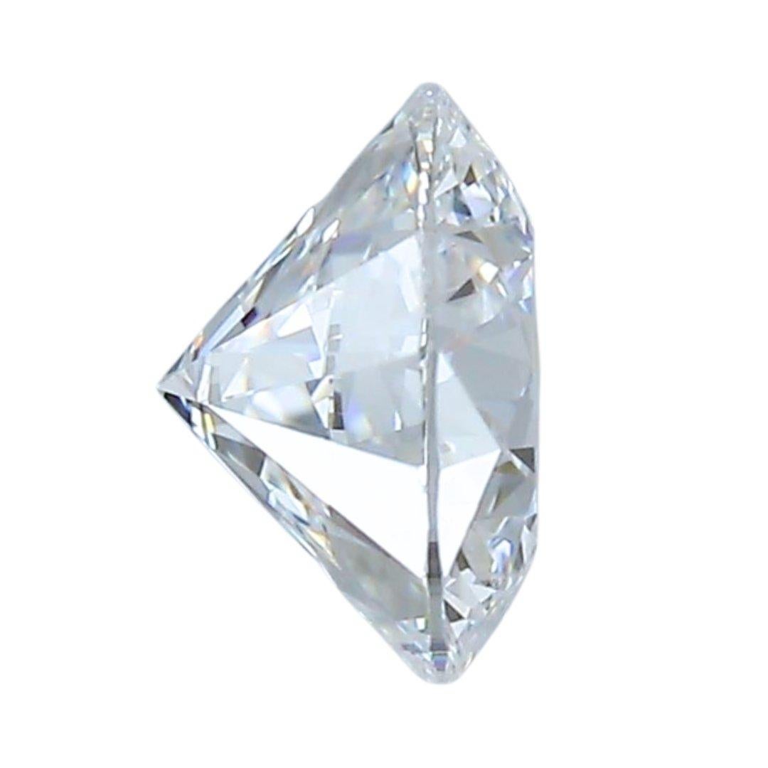 Strahlender 0,91ct rund geformter natürlicher Diamant - IGI zertifiziert Damen im Angebot