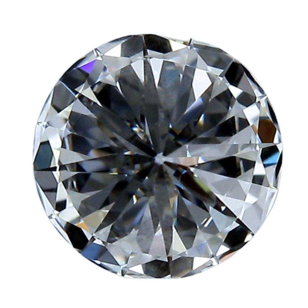 Strahlender 0,91ct rund geformter natürlicher Diamant - IGI zertifiziert im Angebot 1