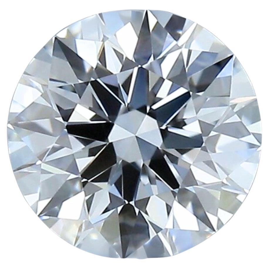 Radiant 0.91ct Round-Shaped Natural Diamond - IGI Certified