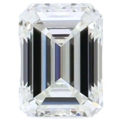 Radiant 1.00ct Double Excellent Ideal Cut Emerald Cut Diamond - IGI Certified
