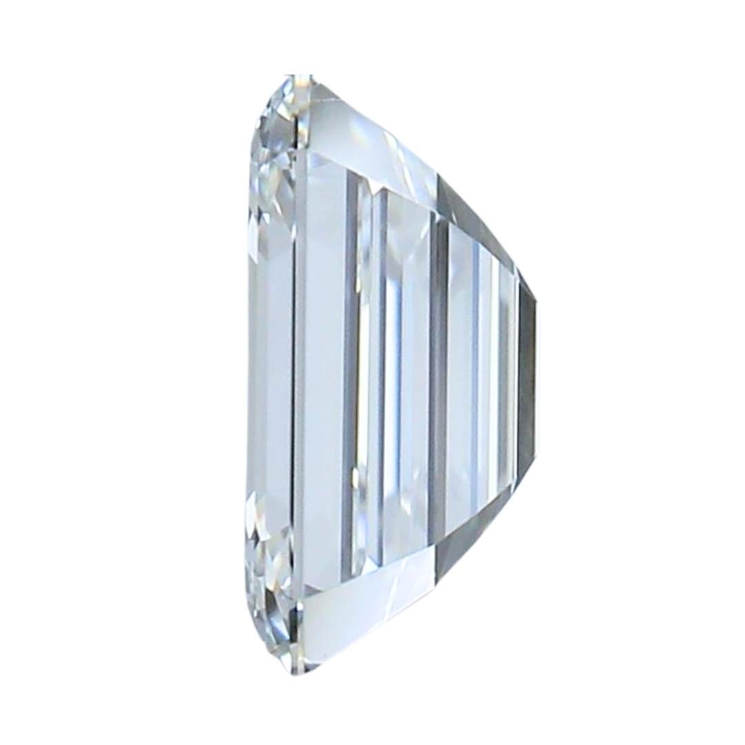 Radiant 1.00ct Ideal Cut Emerald Cut Diamond - IGI Certified 1