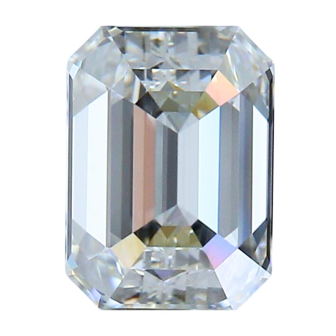 Radiant 1.00ct Ideal Cut Emerald Cut Diamond - IGI Certified 2