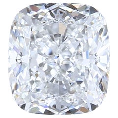 Radiant 1.00ct Natural Cushion-Shaped Diamond - GIA Certified