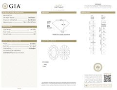 Radiant 1.01ct Ideal Cut Oval-Shaped Diamond - GIA Certified
