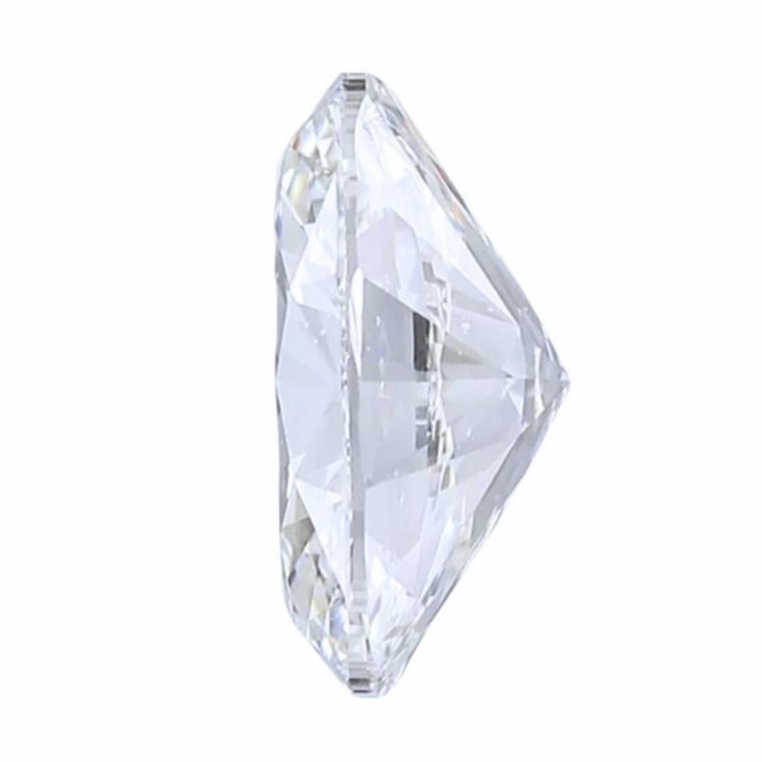 Oval Cut Radiant 1.01ct Ideal Cut Oval-Shaped Diamond - GIA Certified For Sale