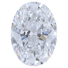 Radiant 1.01ct Ideal Cut Oval-Shaped Diamond - GIA Certified