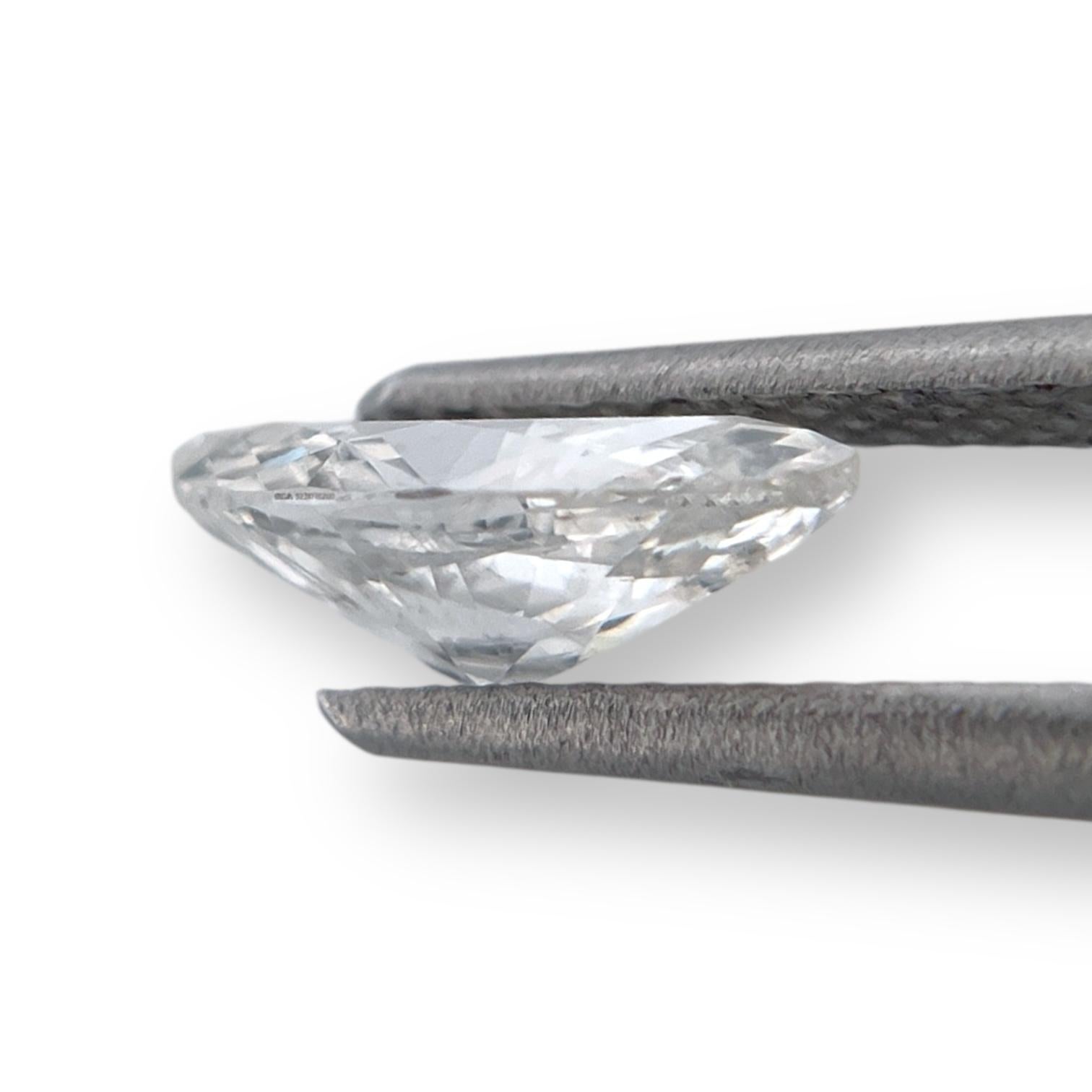 GIA-zertifizierter 1,02 Karat natürlicher Marquise-Diamant (Marquiseschliff) im Angebot