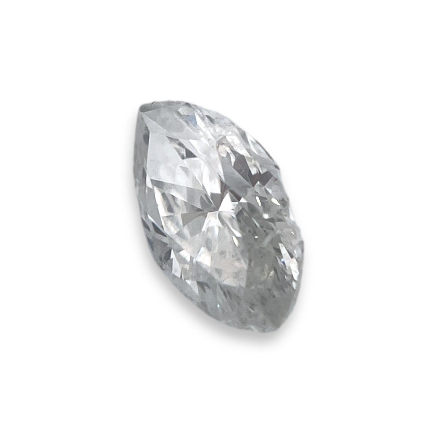 GIA-zertifizierter 1,02 Karat natürlicher Marquise-Diamant im Zustand „Hervorragend“ im Angebot in New York, NY