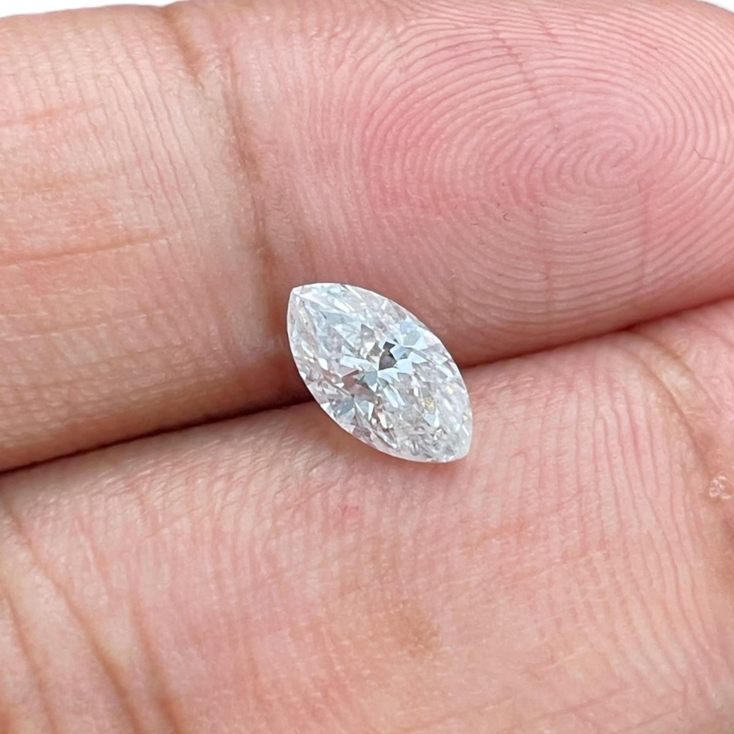 GIA-zertifizierter 1,02 Karat natürlicher Marquise-Diamant im Angebot 1