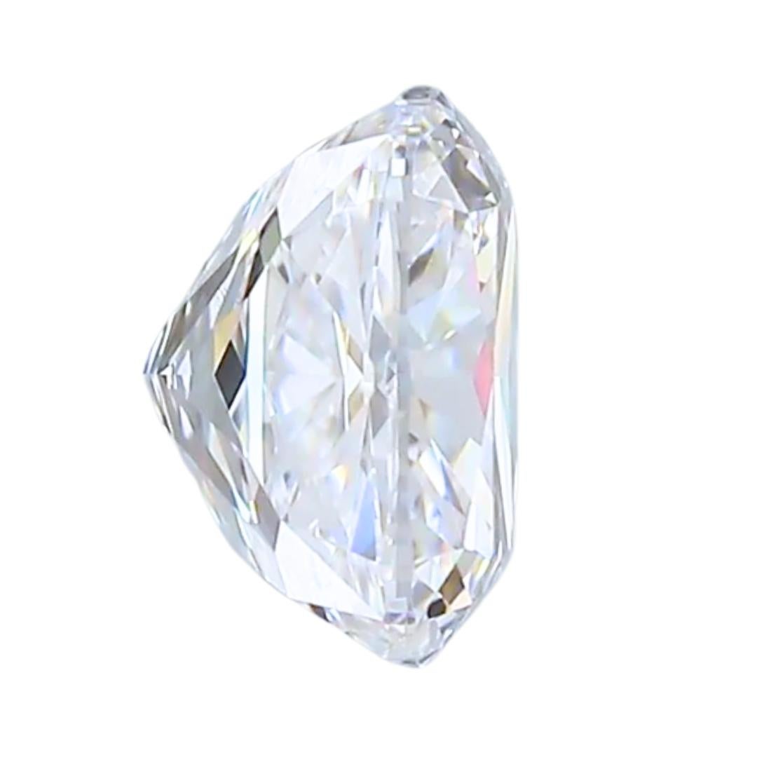 Radiant 1.03 Karat Doppel ausgezeichneter Diamant im Idealschliff in Kissenform mit Kissenschliff - IGI-zertifiziert im Angebot 1