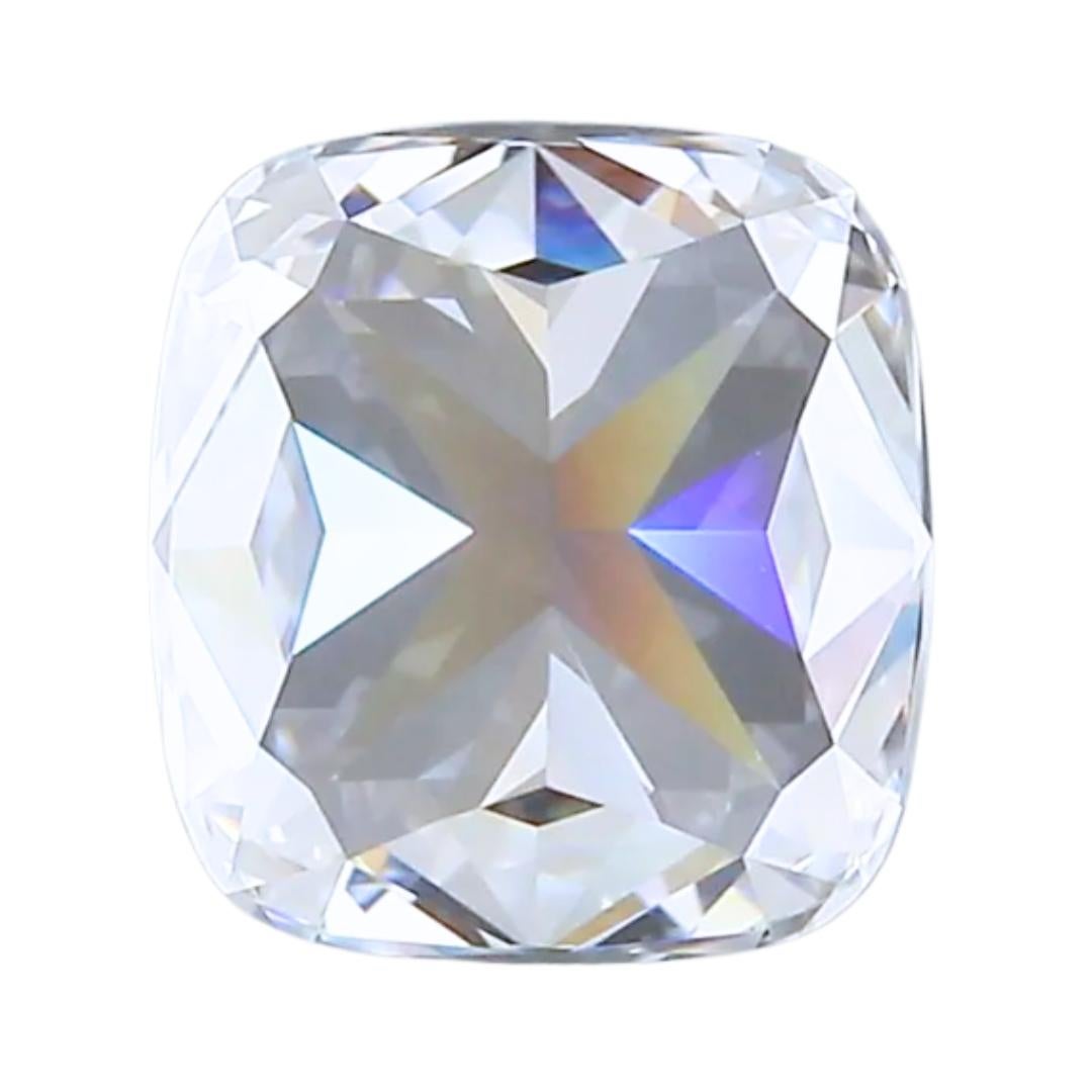 Radiant 1.03 Karat Doppel ausgezeichneter Diamant im Idealschliff in Kissenform mit Kissenschliff - IGI-zertifiziert im Angebot 2