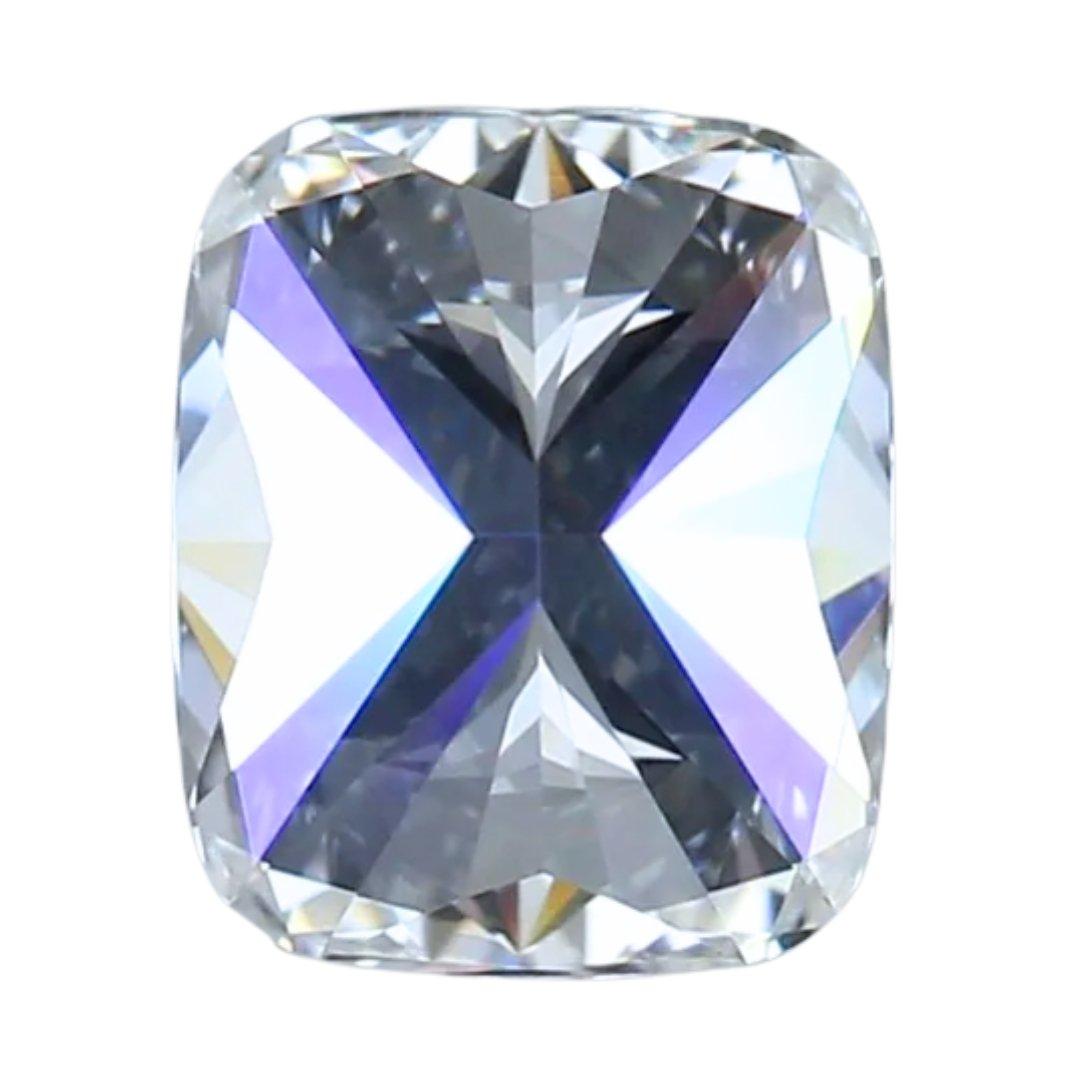 Strahlender 1.10ct Double Excellent Ideal Cut Cushion-Shaped Diamant - GIA zertifiziert für Damen oder Herren im Angebot