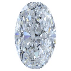 Radiant 1.20ct Double Excellent Ideal Cut Oval-Shaped Diamond - GIA Certified