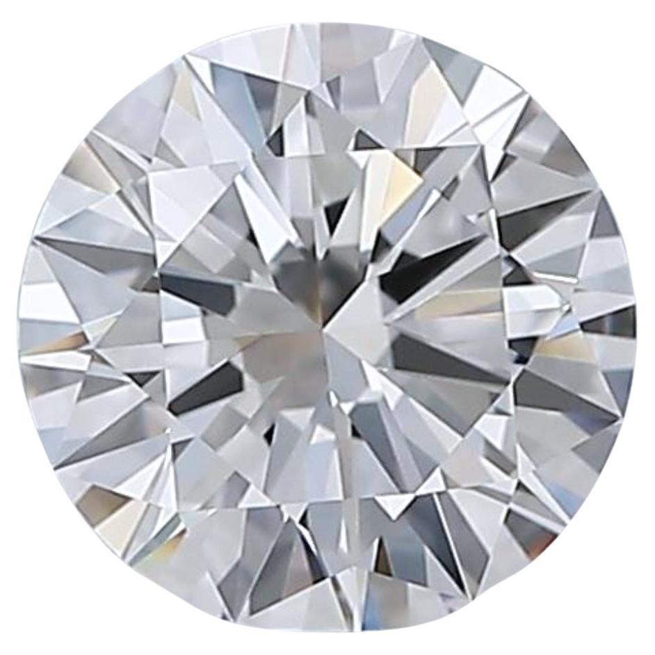 Diamant rond taille idéale de 1,20 carat, certifié GIA en vente